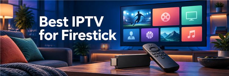 Best IPTV for Firestick options on a living-room streaming setup