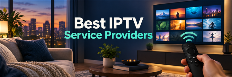 Best IPTV service providers comparison on a modern television