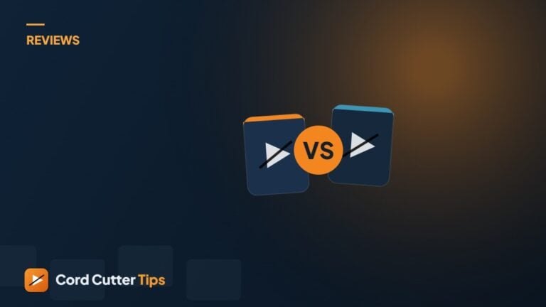 Illustration comparing two streaming devices for a Cord Cutter Tips review