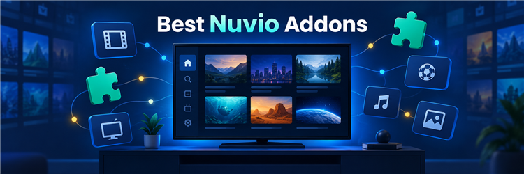 Best Nuvio Addons connected to a television media library
